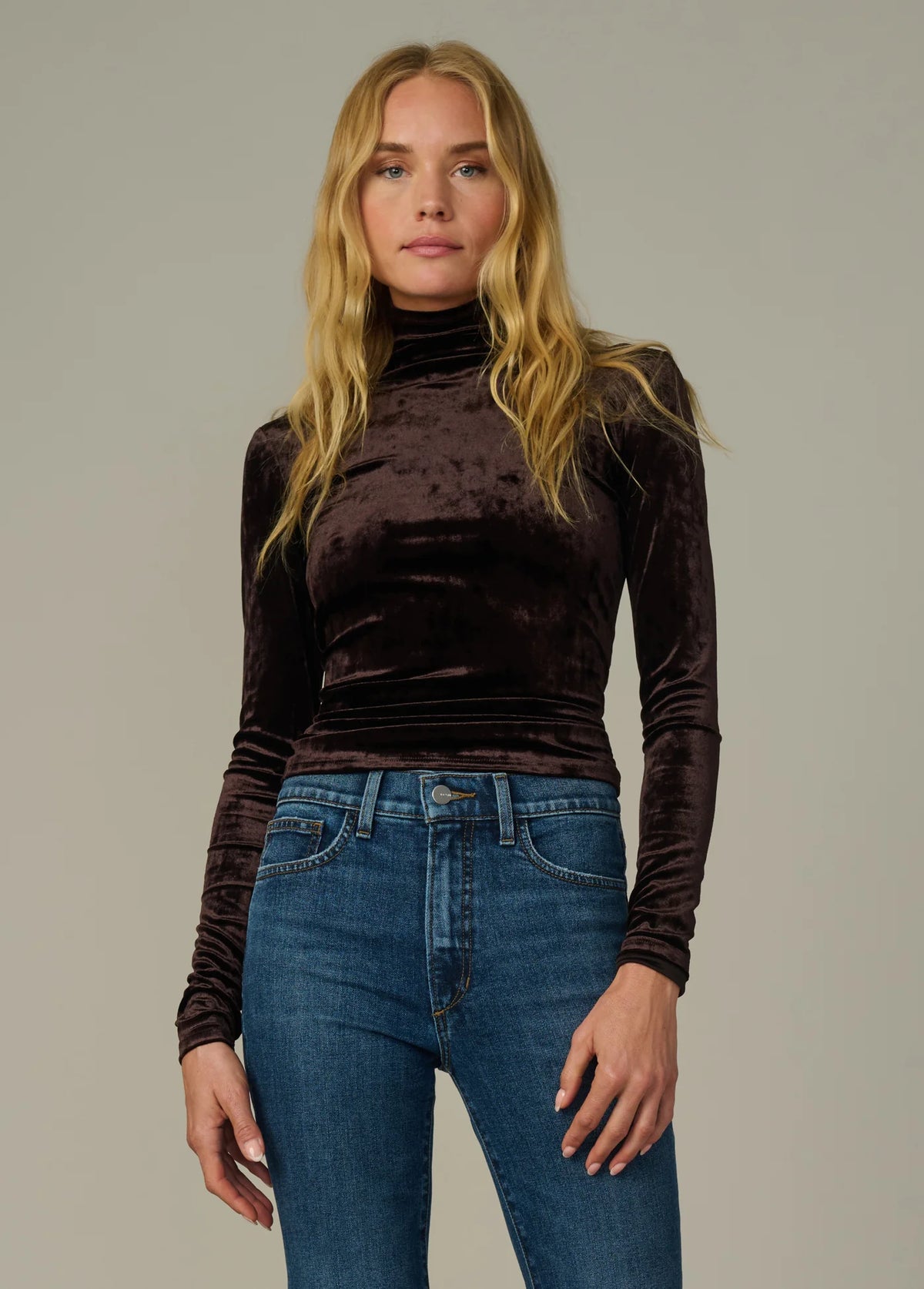 THE VELVET TONY LONG SLEEVE TOP