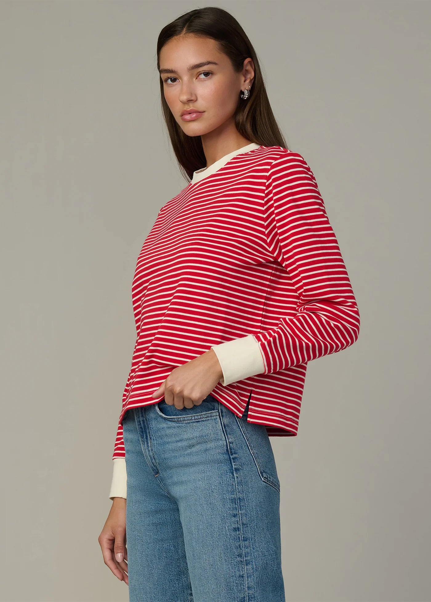 THE LONG SLEEVE EASY TEE