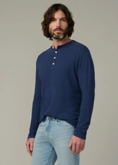 LONG SLEEVE HENLEY
