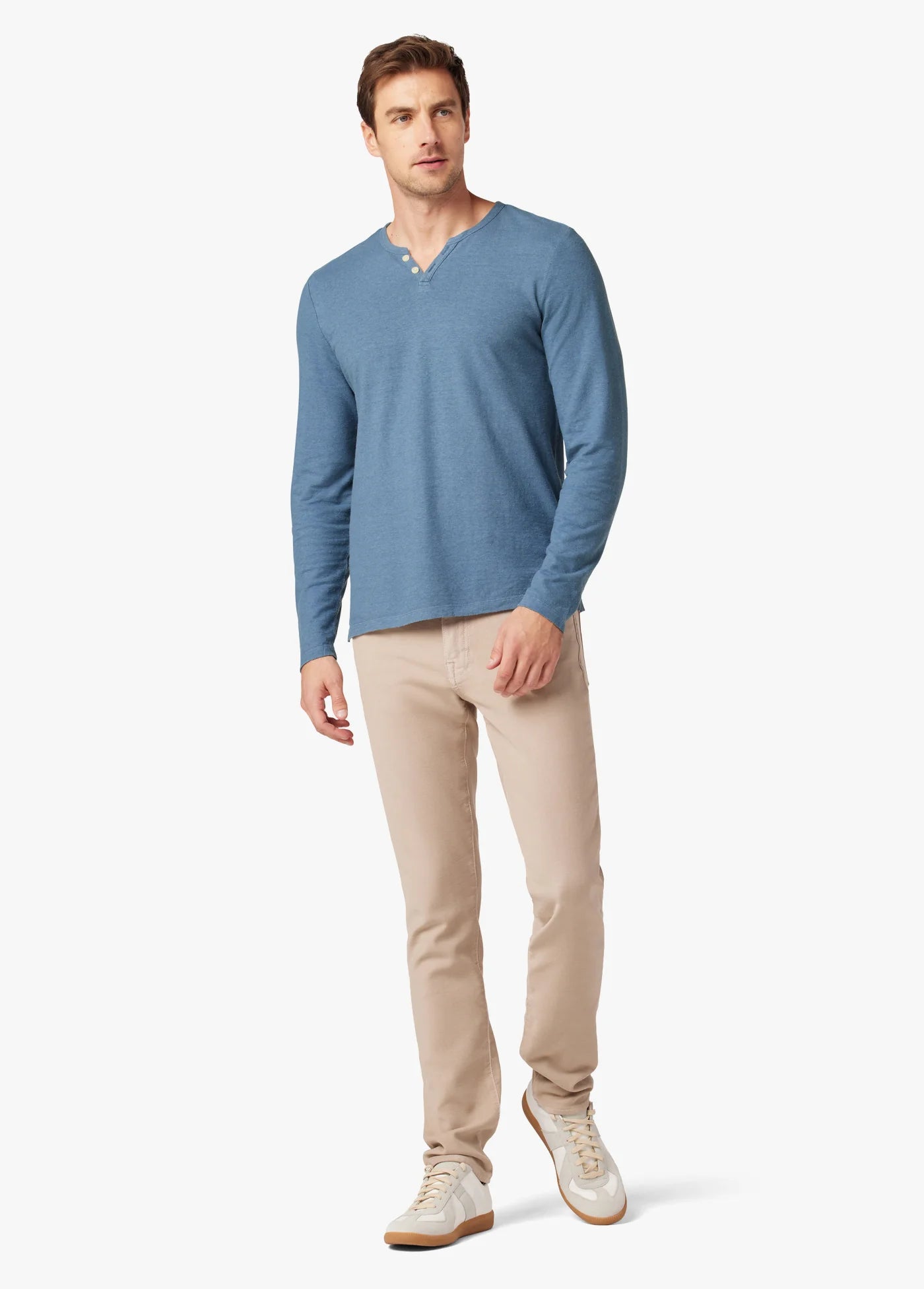 WINTZ LONG SLEEVE HEMP HENLEY