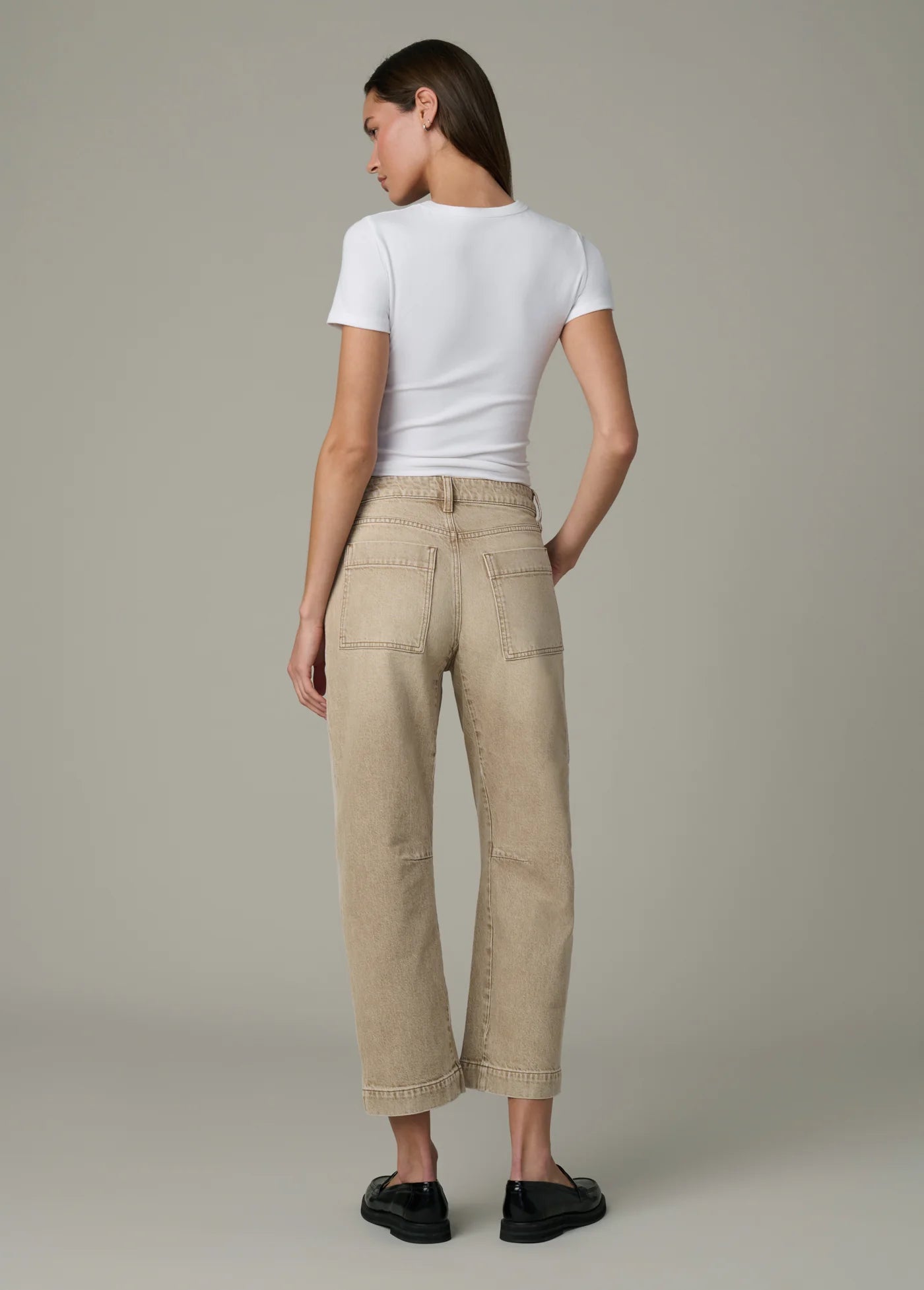 THE DOUBLE POCKET BARREL JEAN