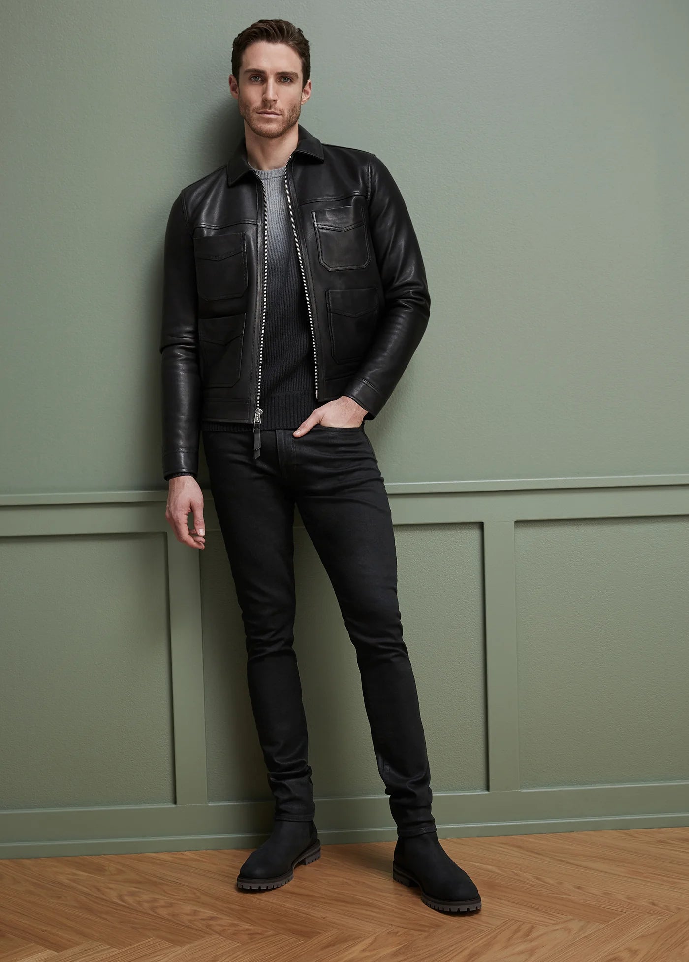 ELLIS LEATHER JACKET