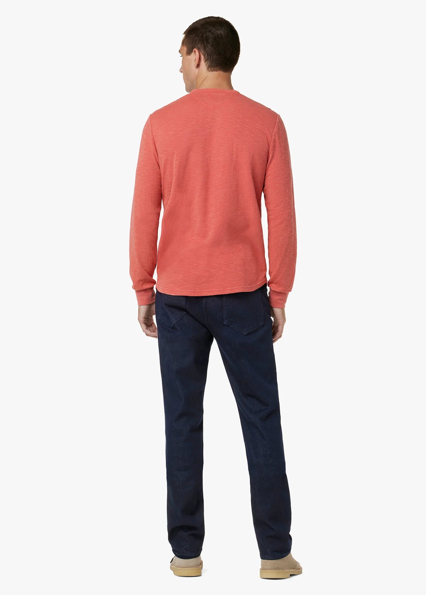 DWIGHT DOUBLE FACE HENLEY