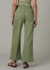THE SIDE ZIP WIDE LEG ANKLE