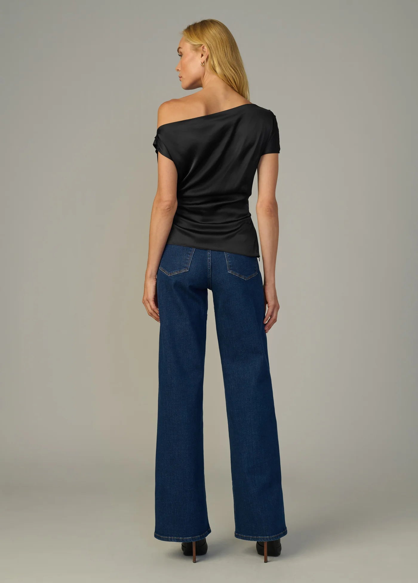 THE ISLA DRAPED BLOUSE