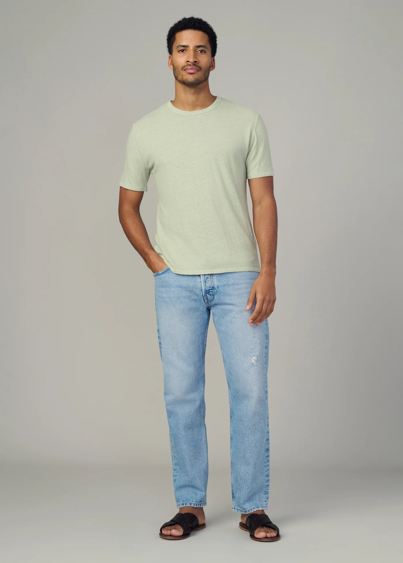 BESPOKE LINEN TEE
