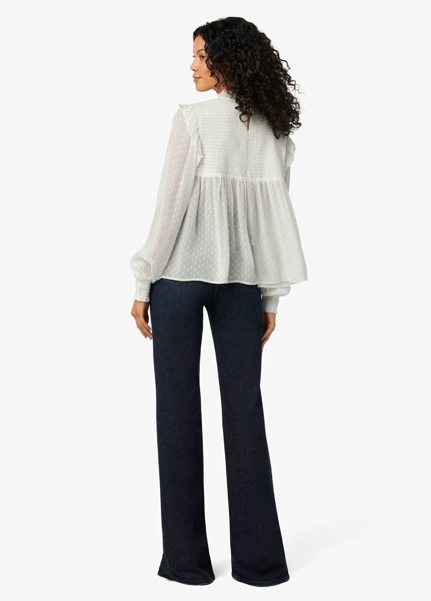 THE HARMONY SMOCKED BLOUSE