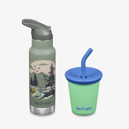 Kid's Sippy Cup and Water Bottle Set