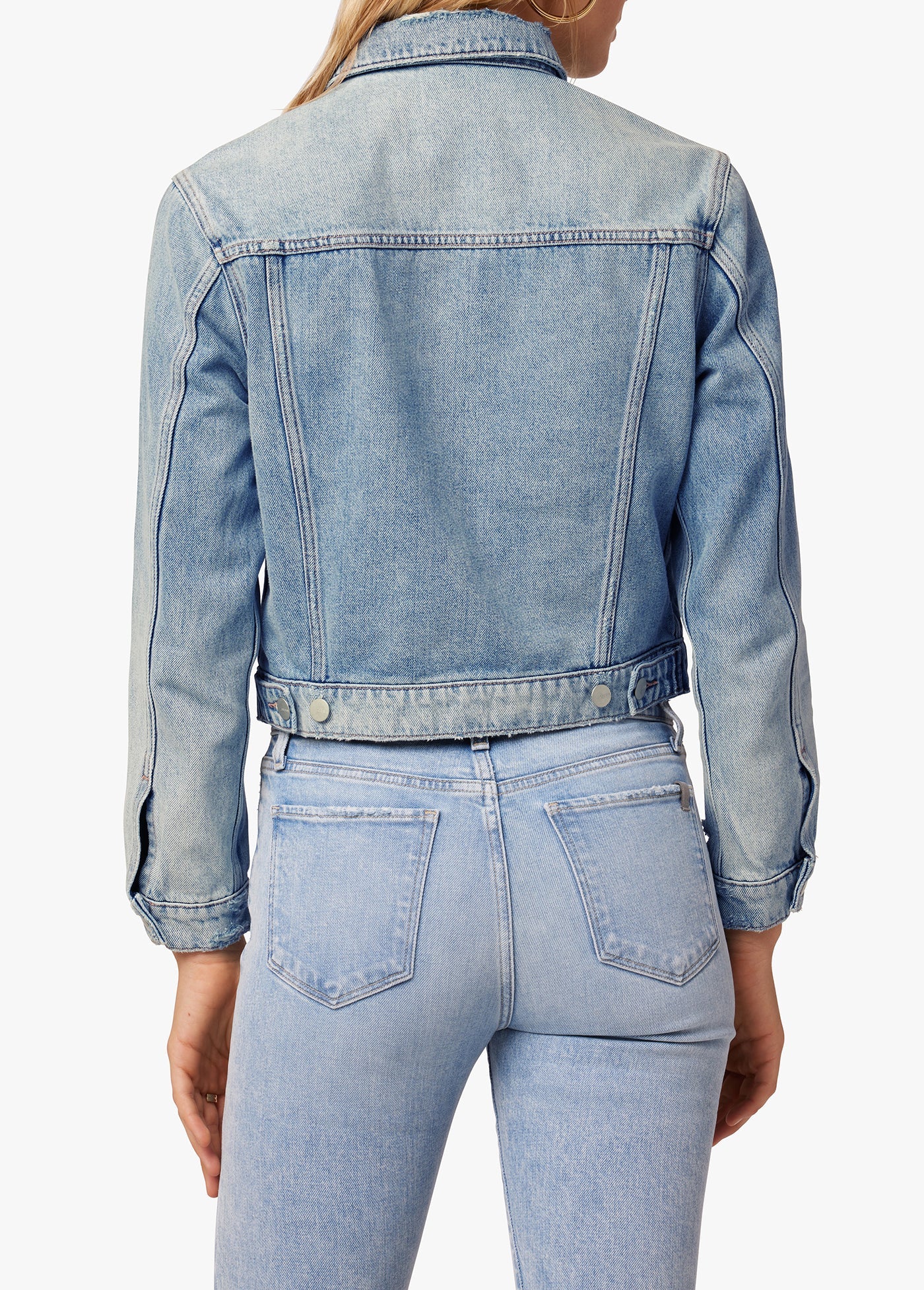 THE JOEY SHRUNKEN DENIM JACKET