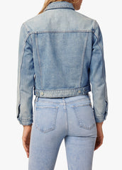 THE JOEY SHRUNKEN DENIM JACKET
