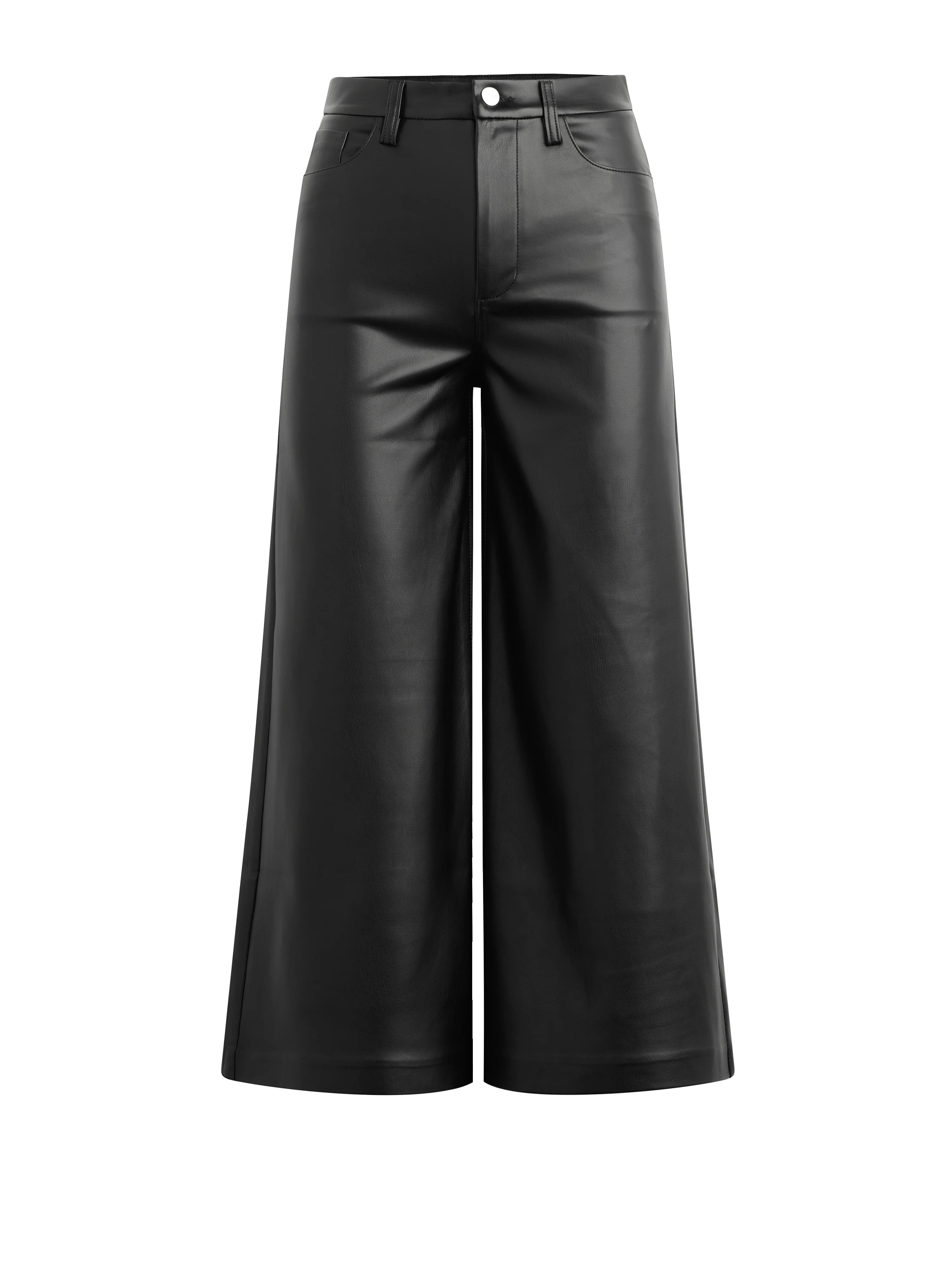 THE CULOTTE VEGAN LEATHER PANT