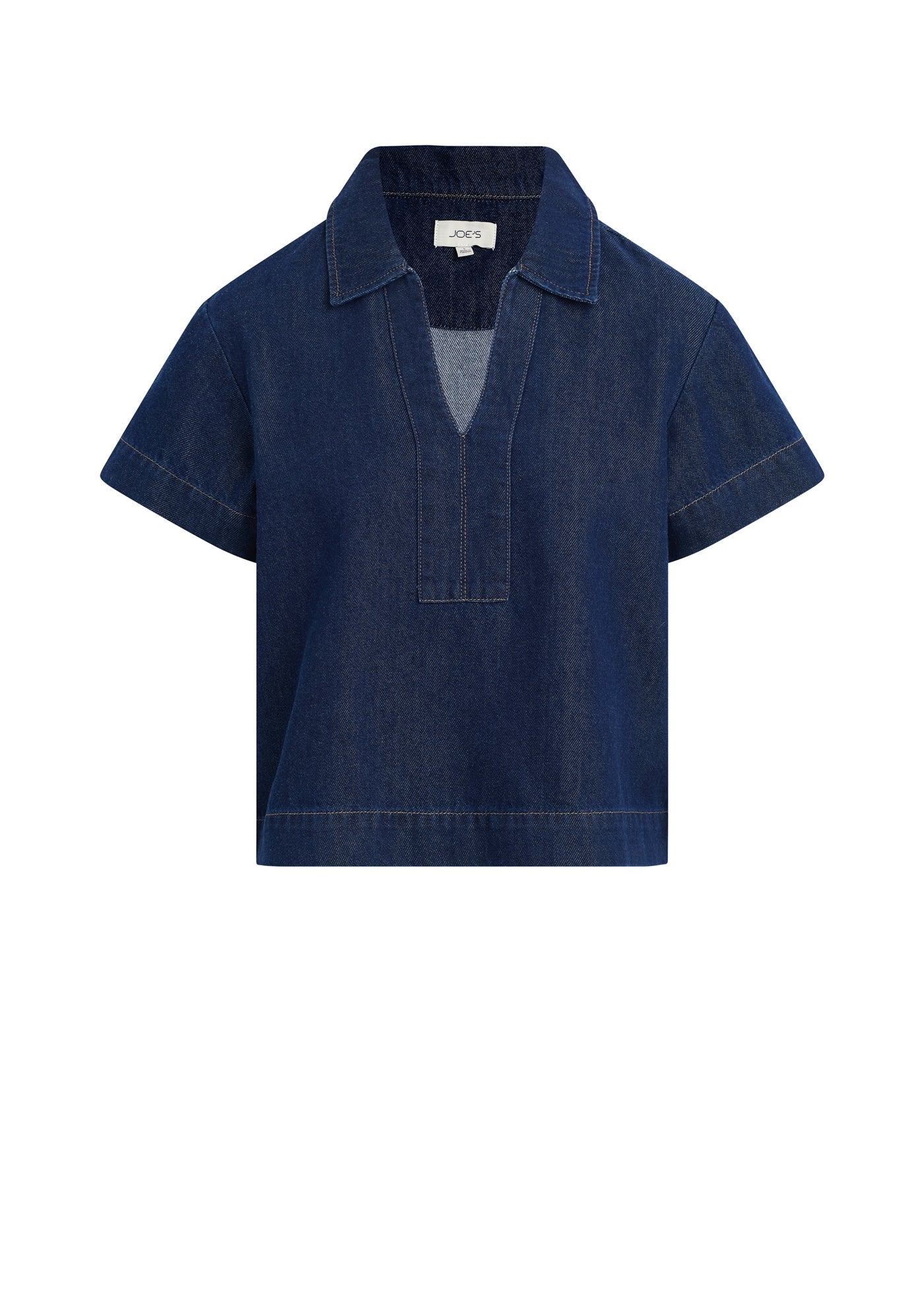 THE LILLIAN DENIM POPOVER SHIRT