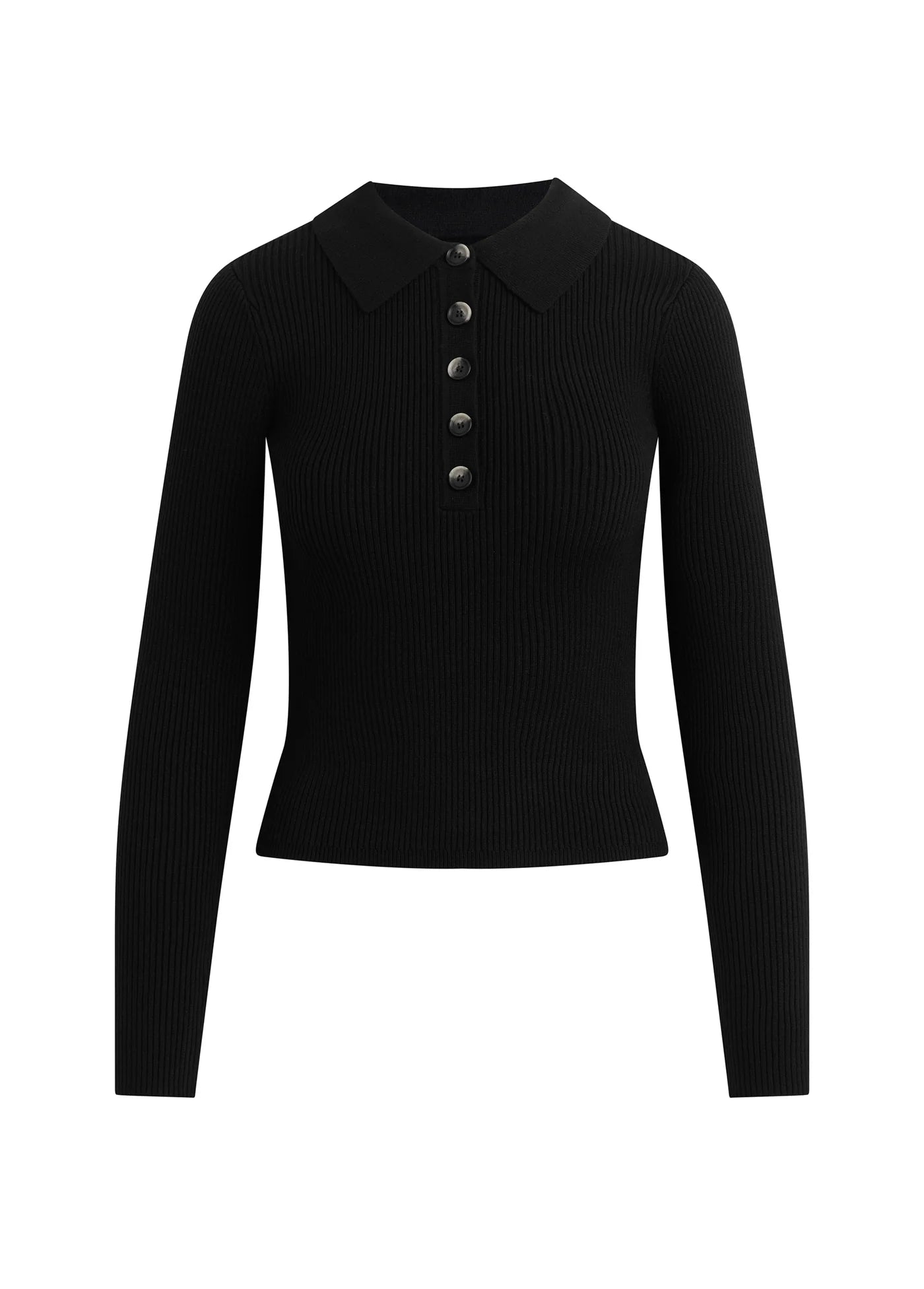 THE LISA POLO SWEATER