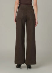 THE SIDE ZIP WIDE LEG