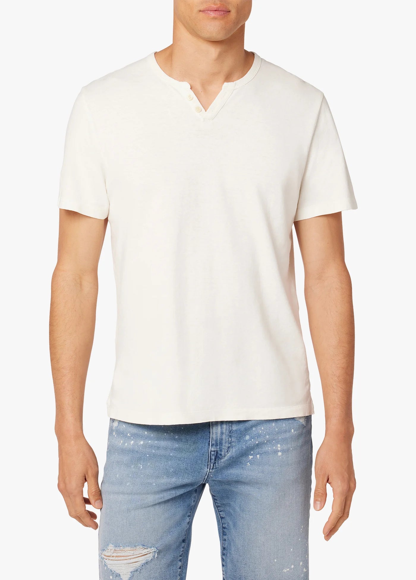WINTZ SHORT SLEEVE HEMP HENLEY