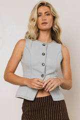 Aleena Denim Vest FINAL SALE