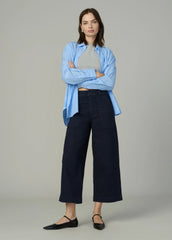 THE CHLOE UTILITY WIDE LEG CROP