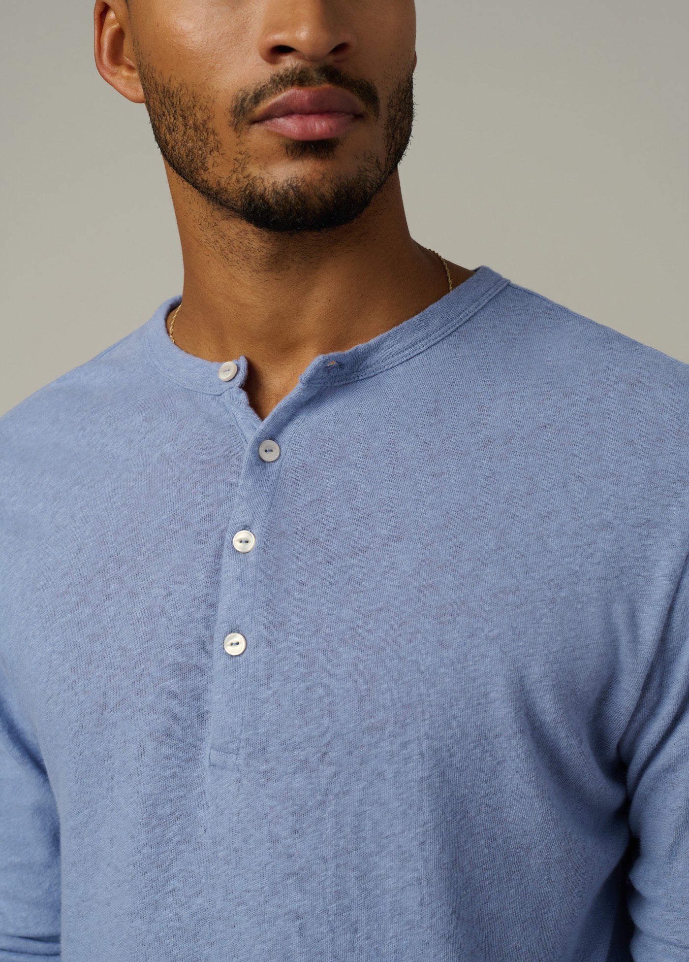 LONG SLEEVE HENLEY