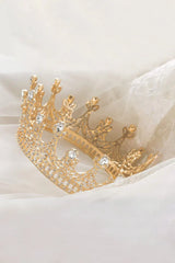Gold Queen Party Halloween Crown
