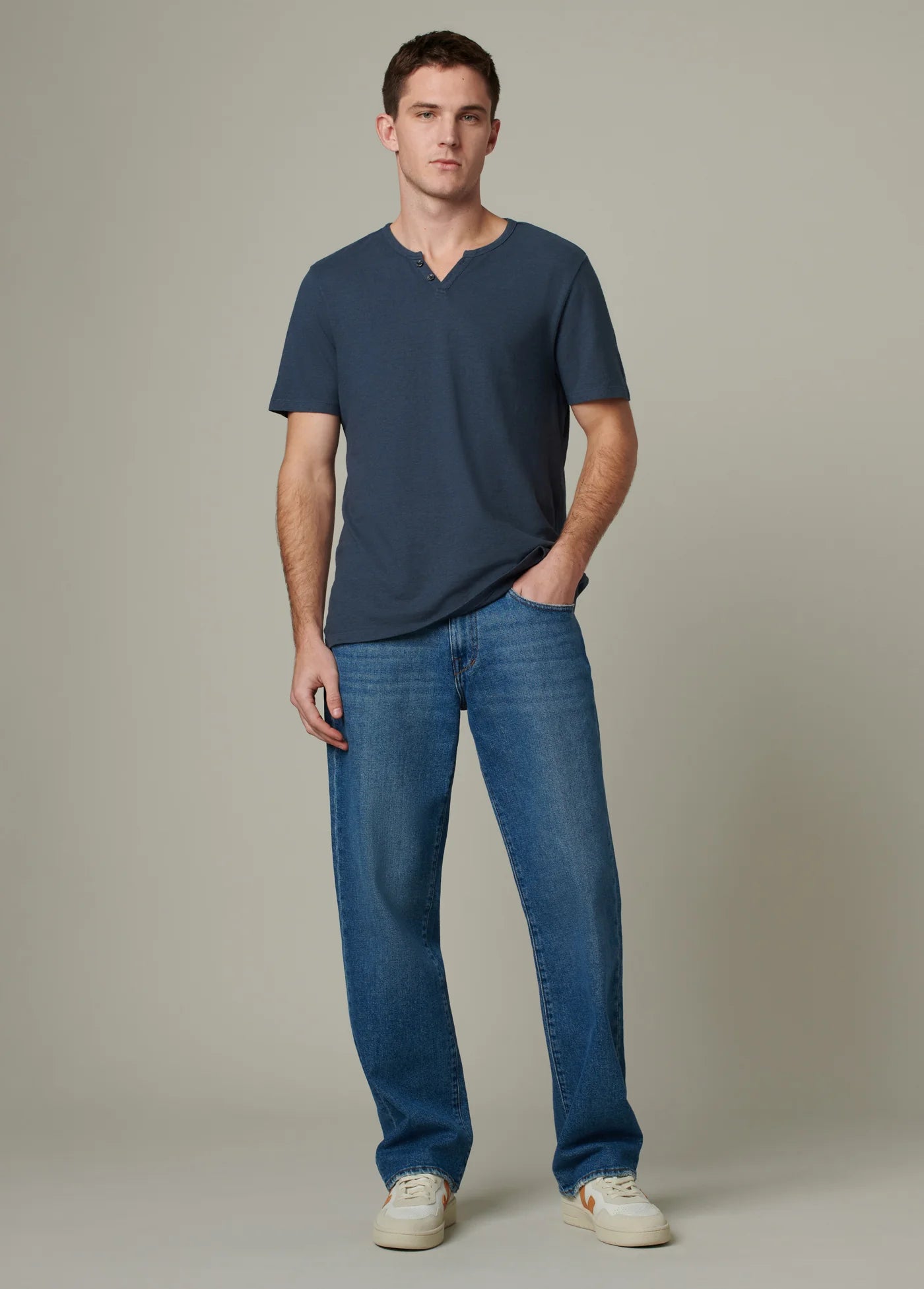 WINTZ SHORT SLEEVE HEMP HENLEY