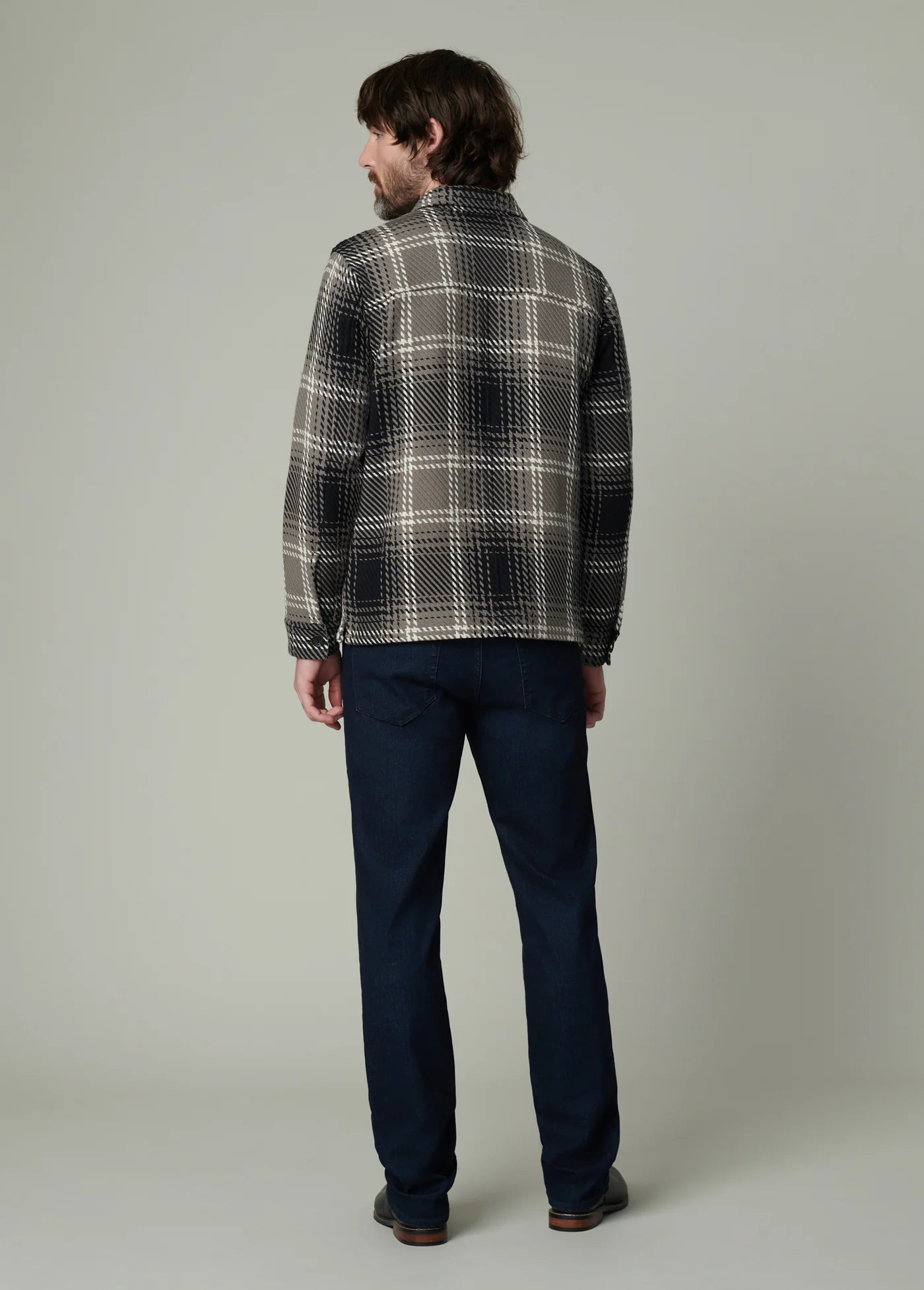 LEON PLAID OVERSHIRT