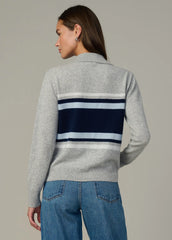 THE LONG SLEEVE CASHMERE POLO