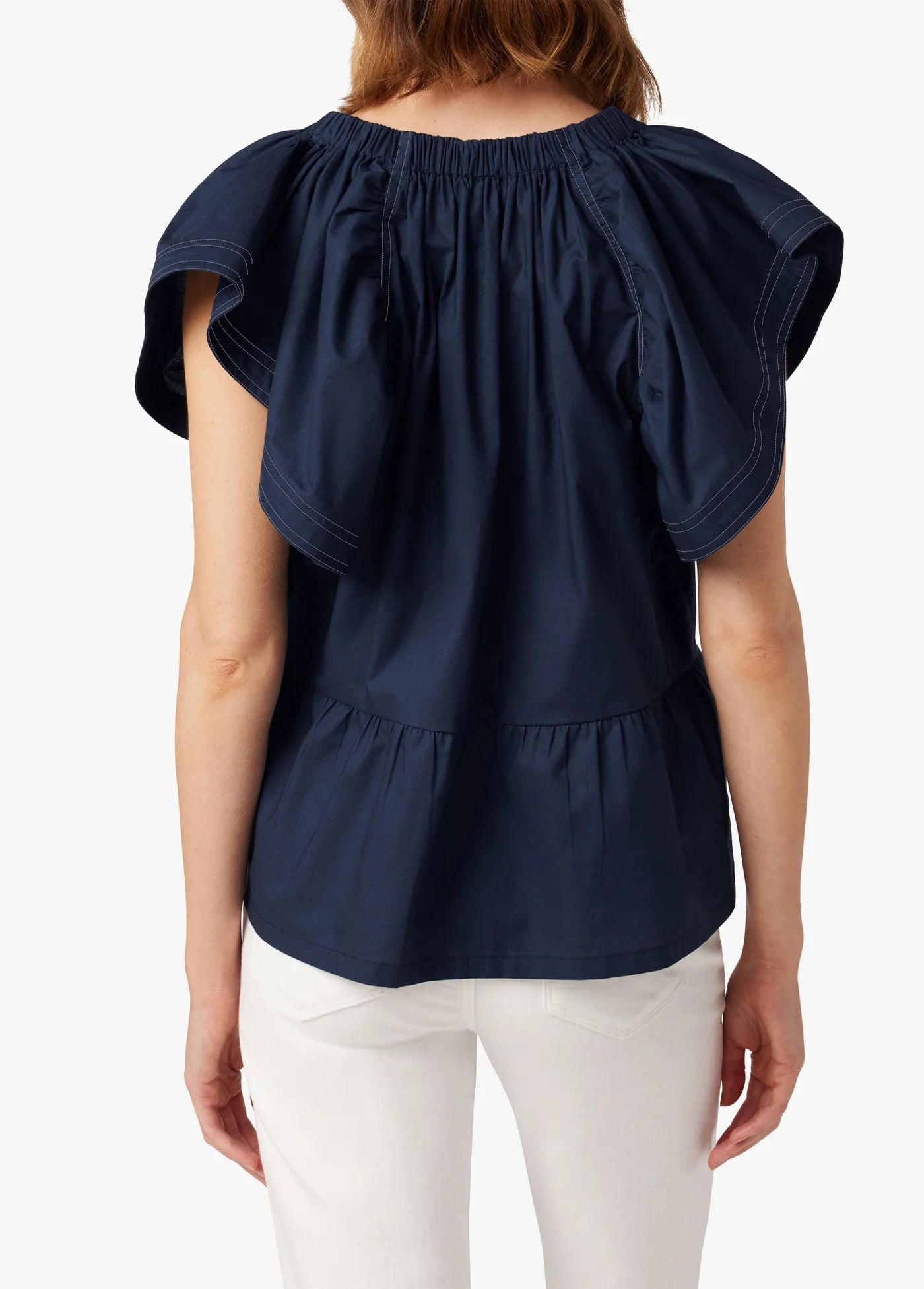 THE ADELYN FLUTTER SLEEVE TOP