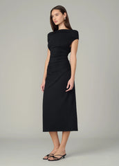 THE MIA DROP WAIST MIDI DRESS