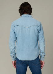 THE WAYNE DENIM WESTERN SHIRT