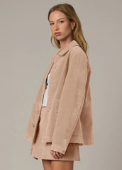 THE VEGAN SUEDE CHORE COAT