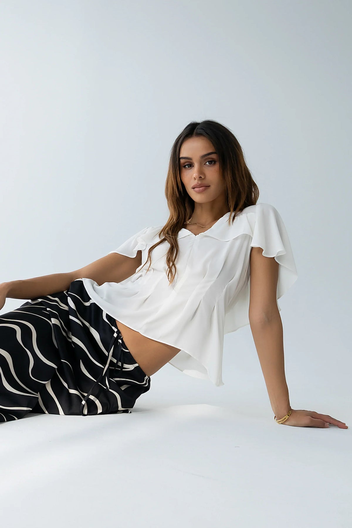 Bernice Sheer Blouse