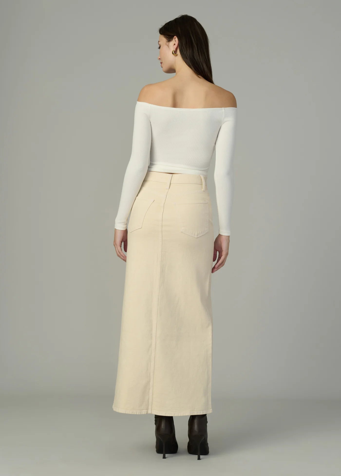 THE MARTINE DENIM MAXI