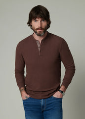 DWIGHT DOUBLE FACE HENLEY