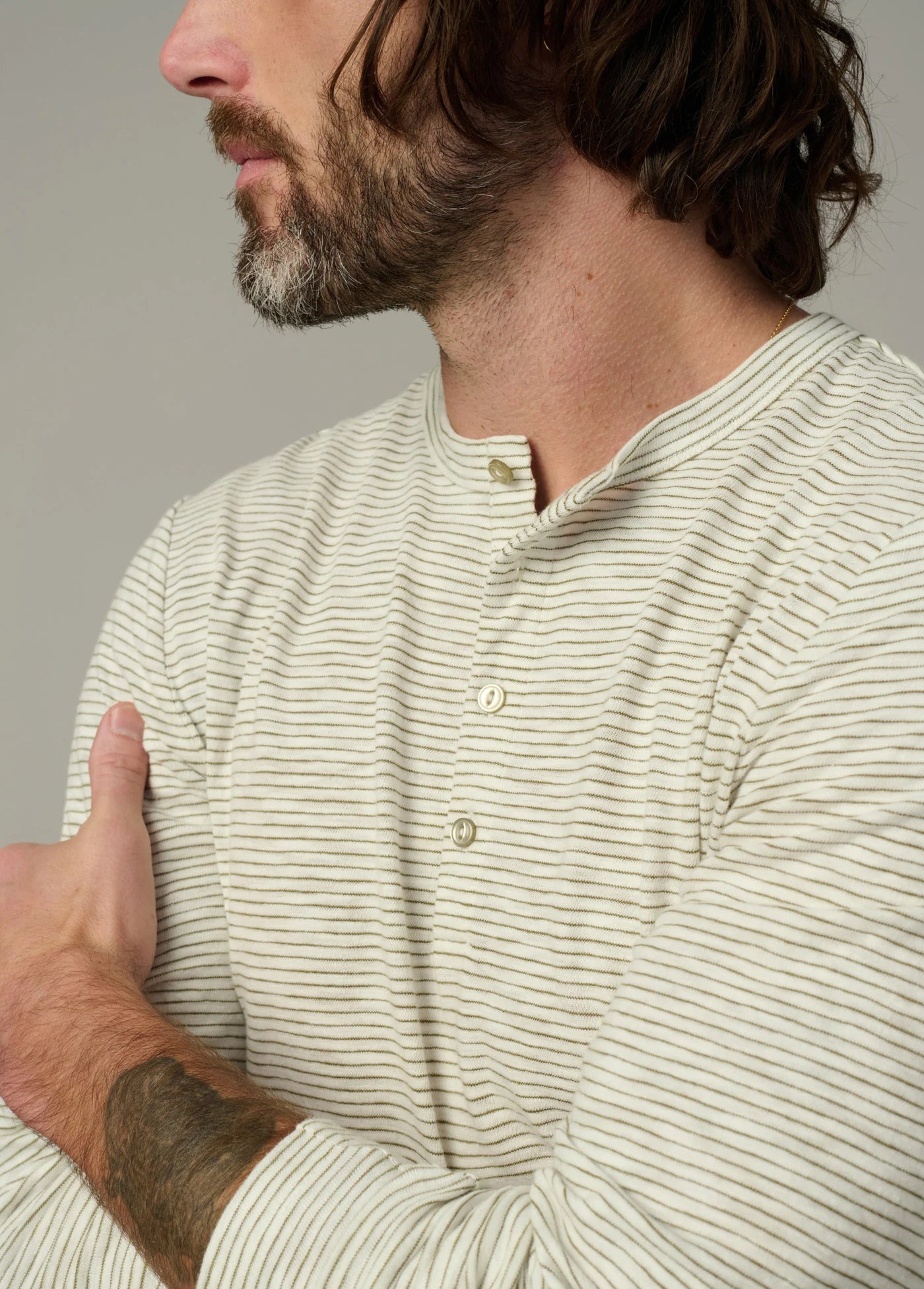THE STRIPED HENLEY
