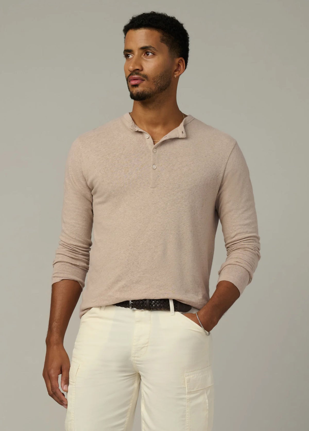 LONG SLEEVE HENLEY