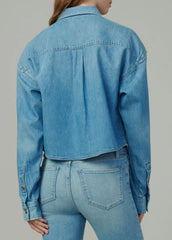 THE CROPPED BOYFRIEND BUTTON DOWN SHIRT