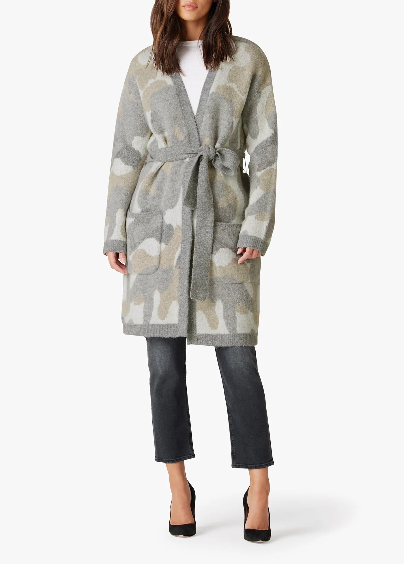 SOLANGE CARDIGAN W TIE BELT