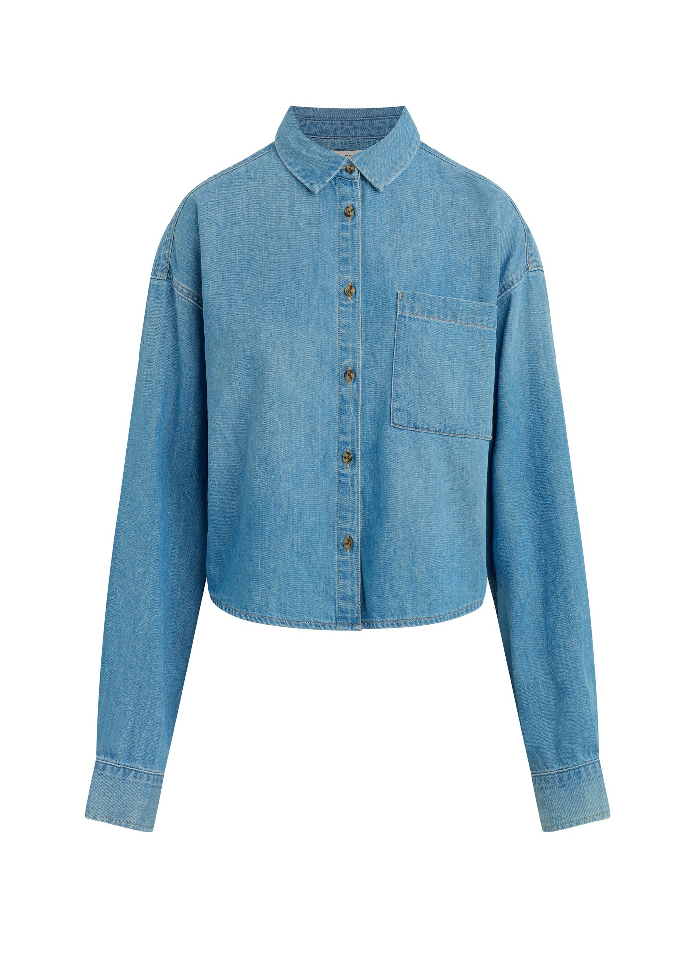 THE CROPPED BOYFRIEND BUTTON DOWN SHIRT