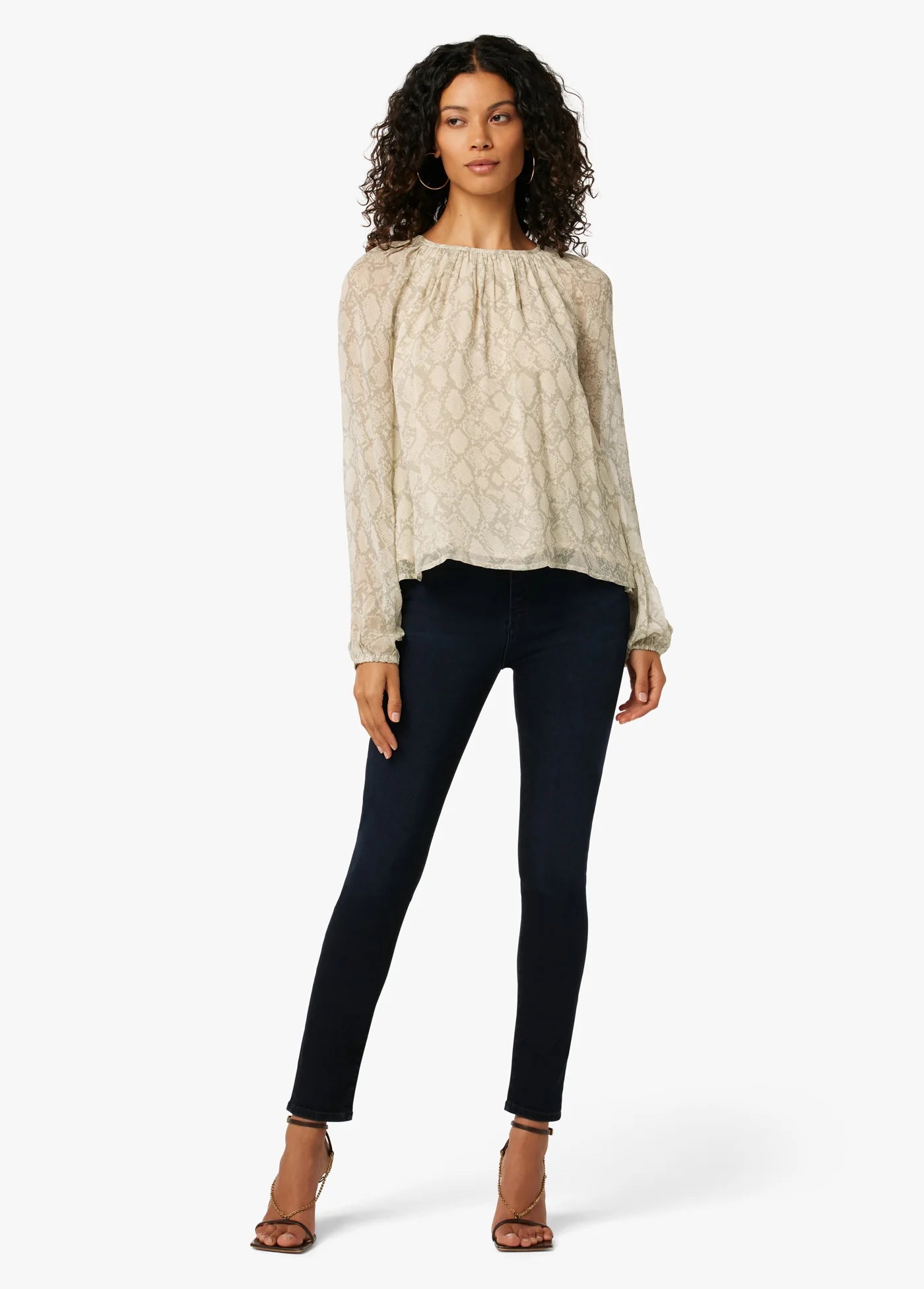 ROWAN WOVEN BLOUSE