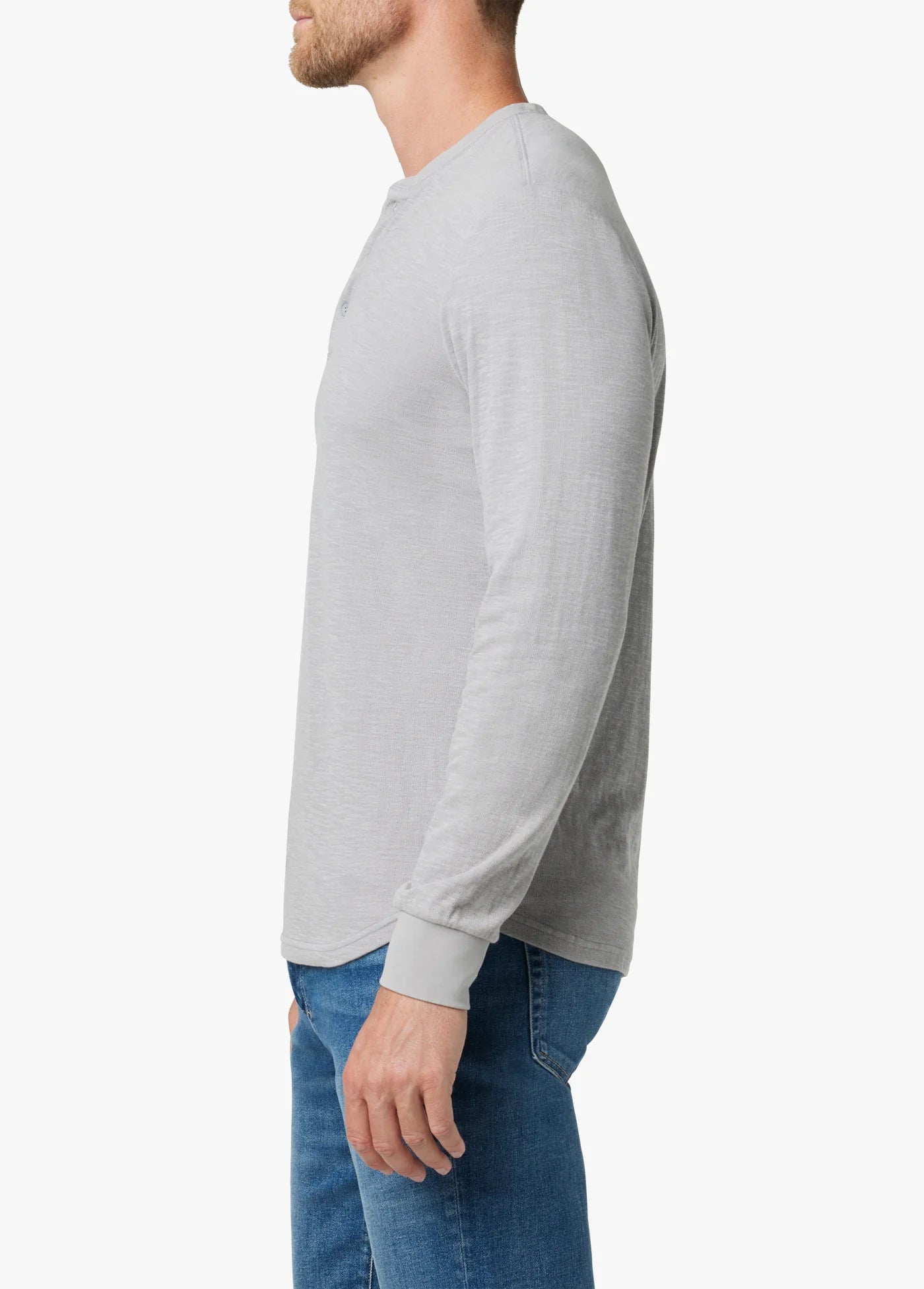 DWIGHT DOUBLE FACE HENLEY