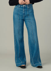 THE FRONT SEAMED WIDE LEG