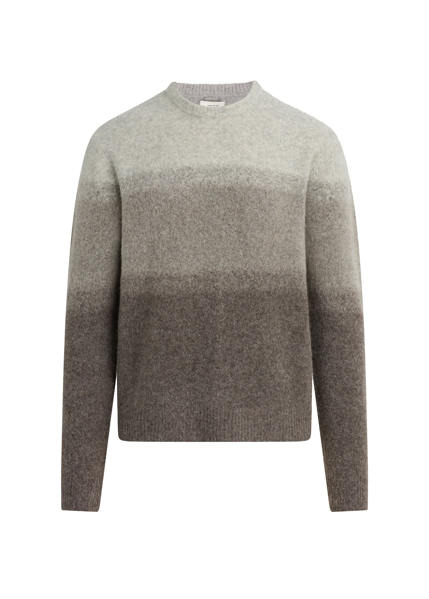 OMBRE STRIPED CREW NECK