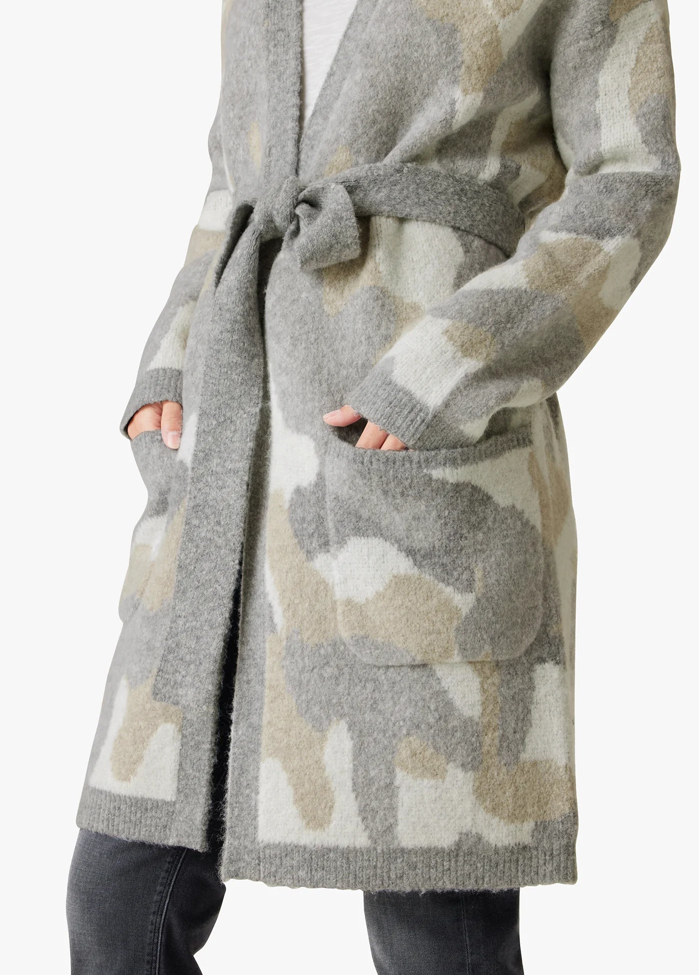 SOLANGE CARDIGAN W TIE BELT