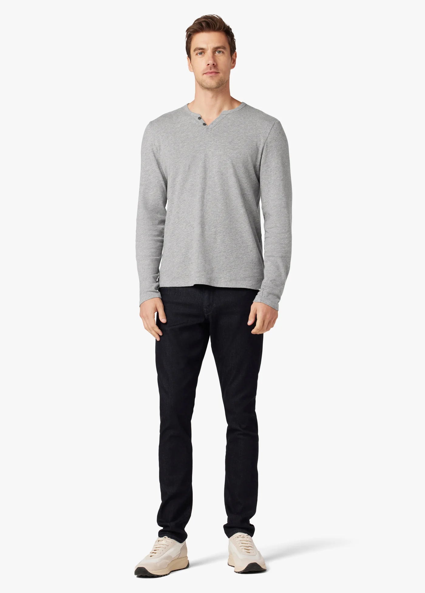 WINTZ LONG SLEEVE HEMP HENLEY