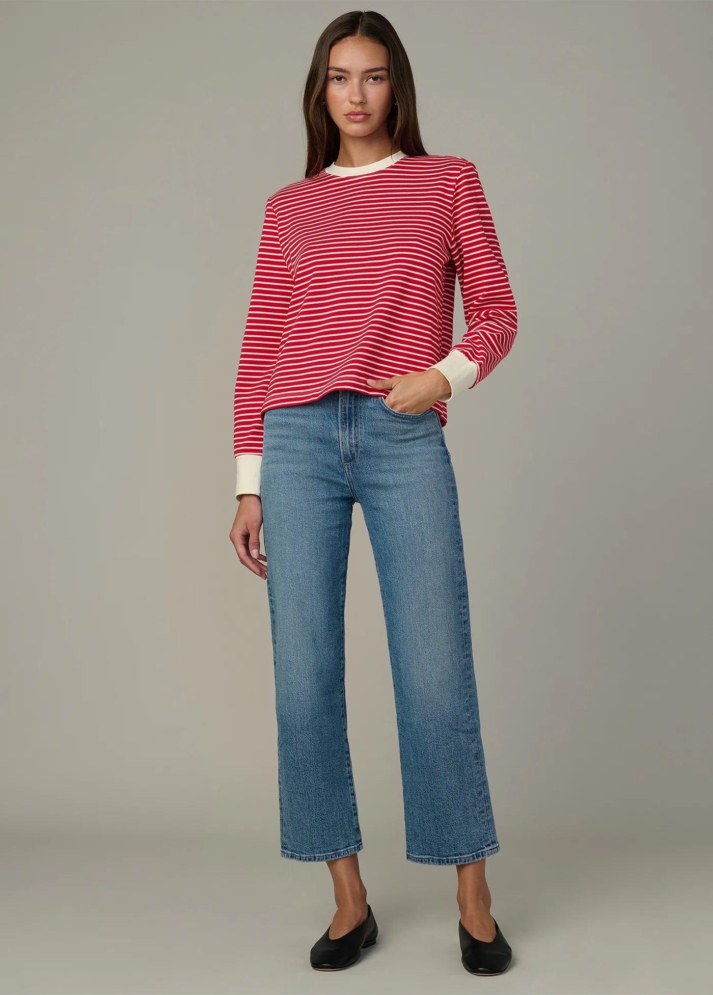 THE LONG SLEEVE EASY TEE