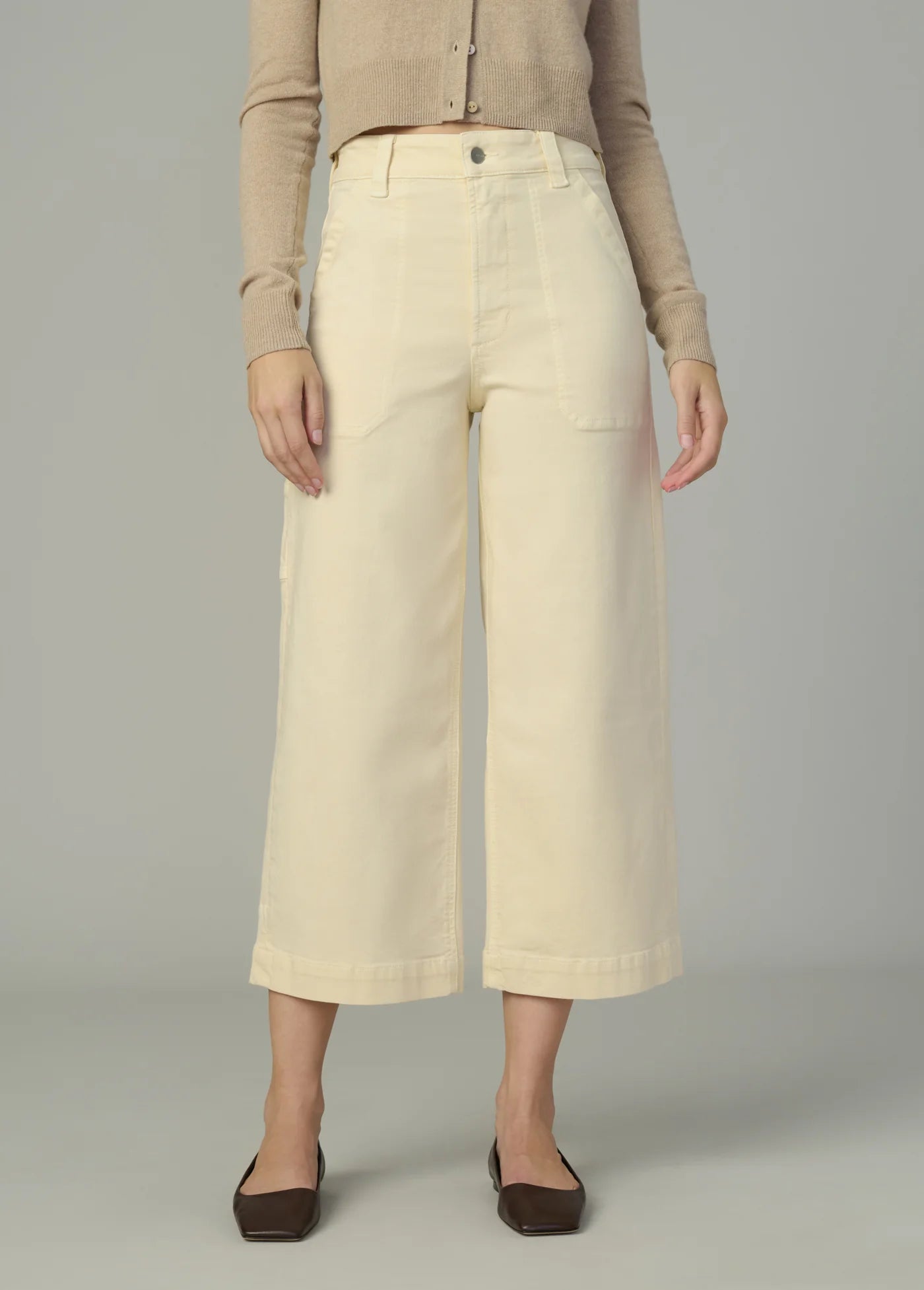 THE CHLOE UTILITY WIDE LEG CROP