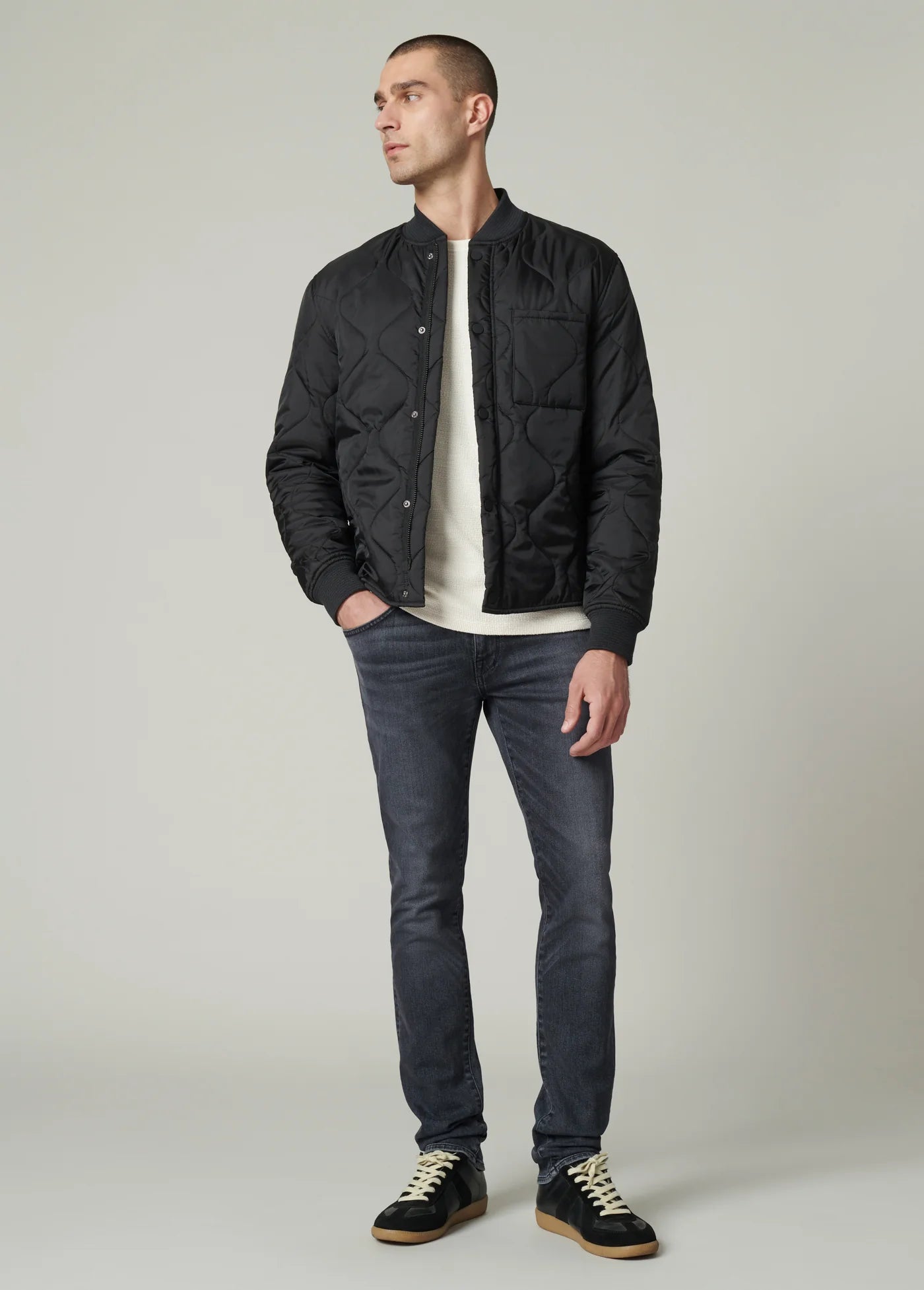 RORY QUILTED BOMBER
