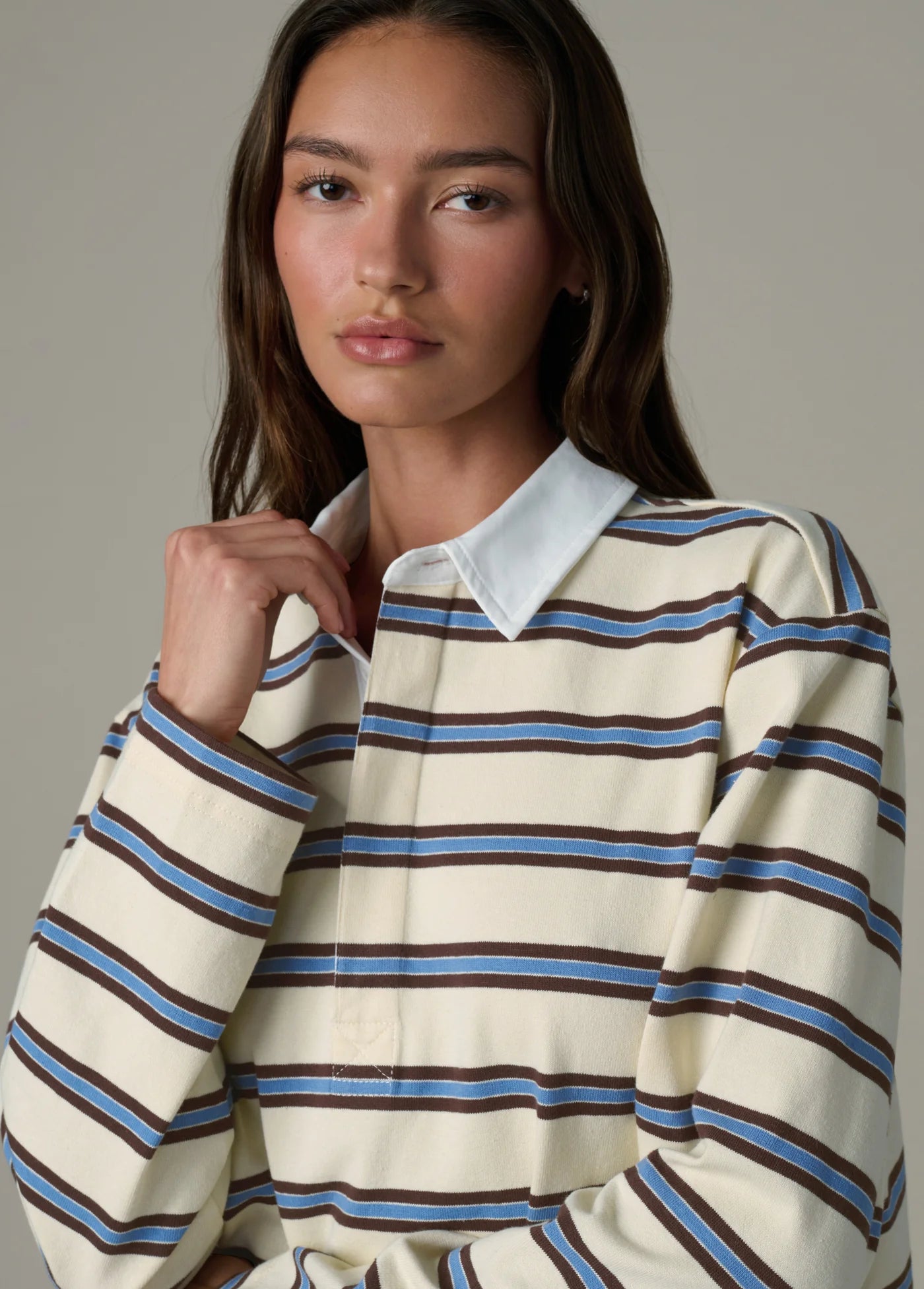 THE DYLAN OVERSIZED RUGBY SHIRT