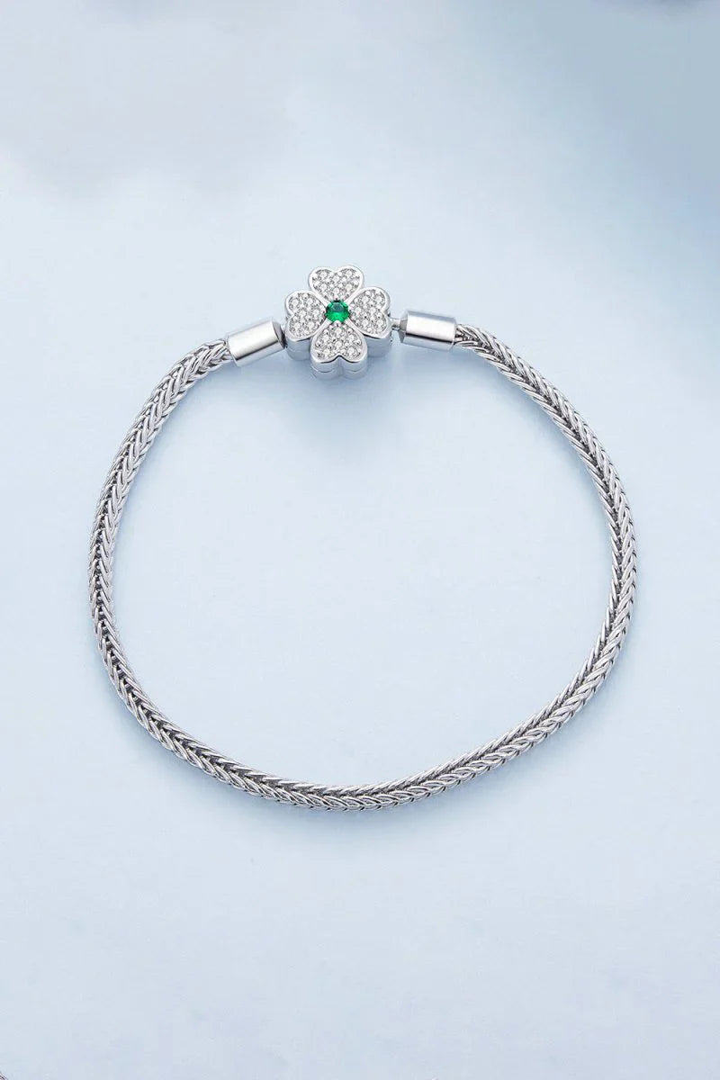 Lucky Four Leaf Clover Bracelet