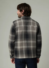 LEON PLAID OVERSHIRT
